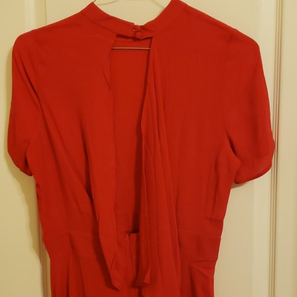 Mini Tea Dress With Open Back - Picture 8 of 8